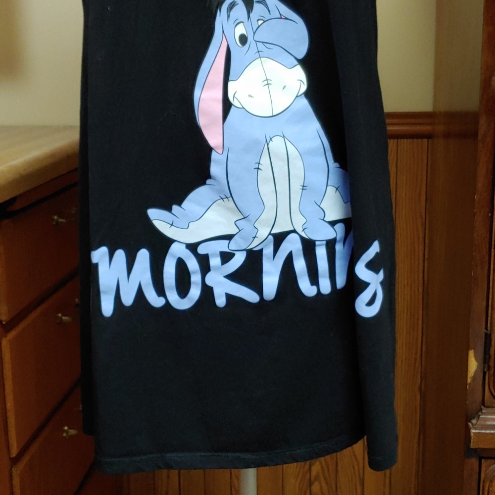 Disney's Eeyore T-Shirt Pajama NWOT S-M 8-10 - Picture 5 of 10